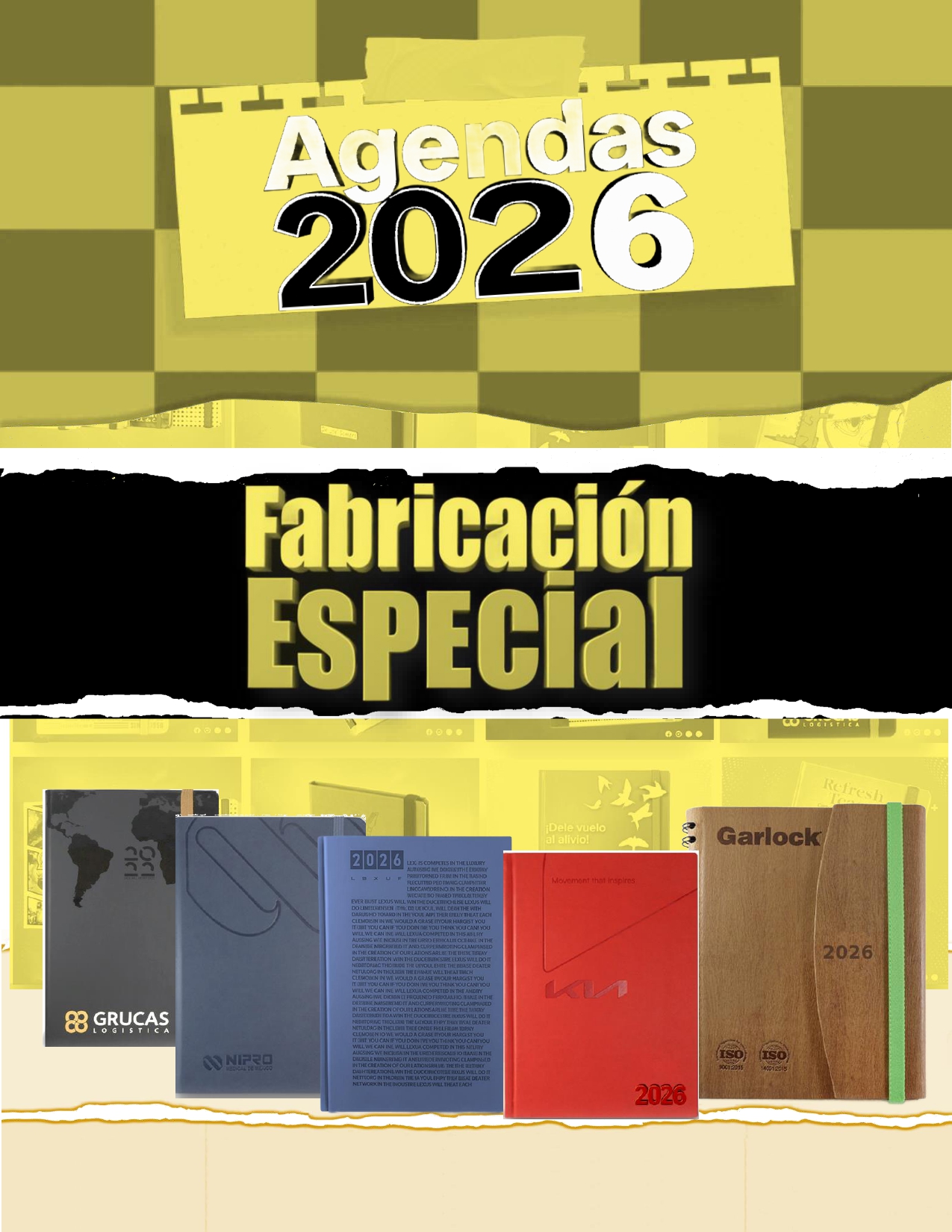 Agendas fabricación especial