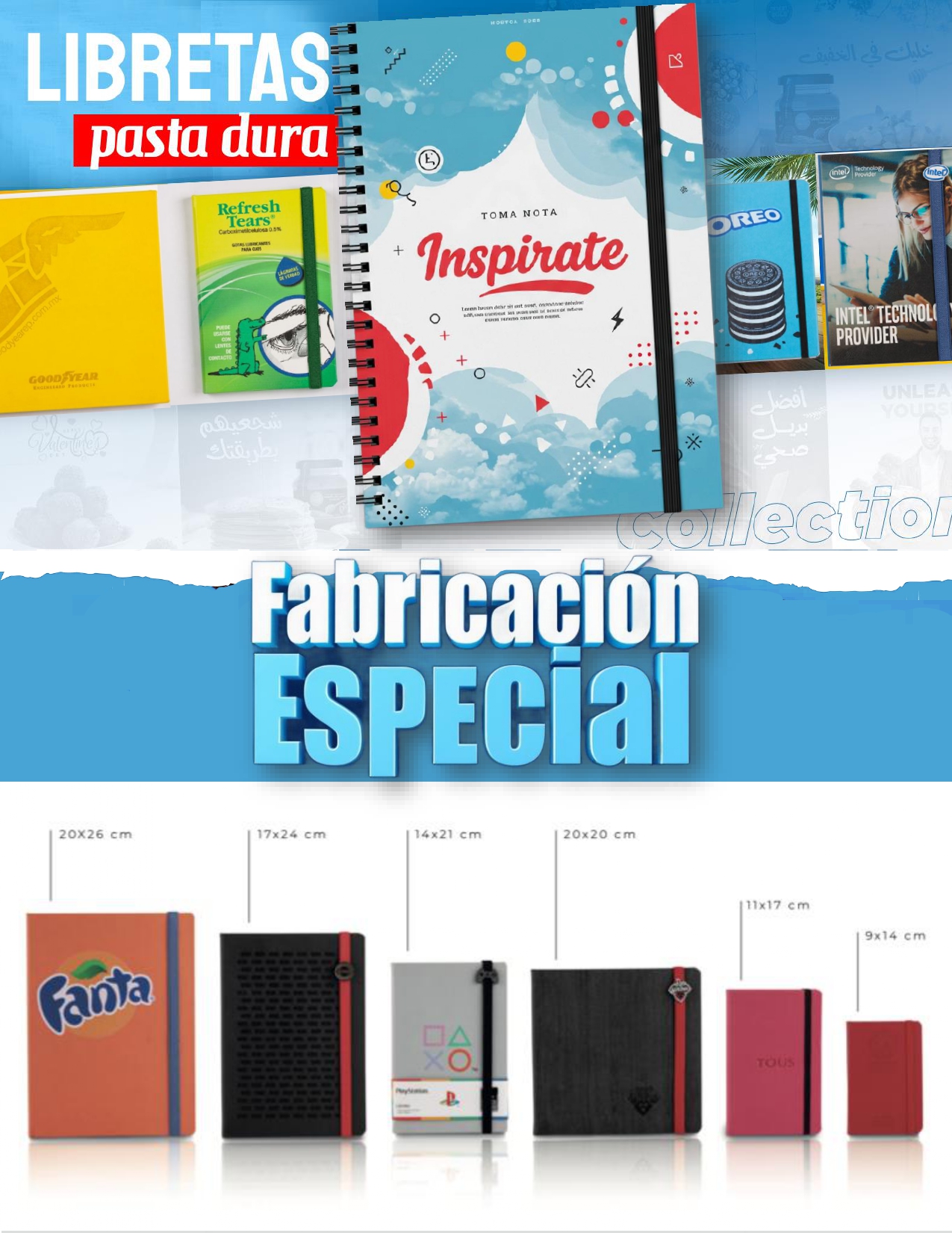 Libretas fabricación especial