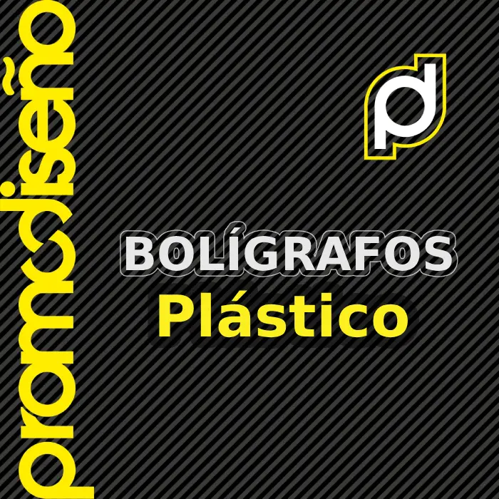 Bolígrafos de plástico